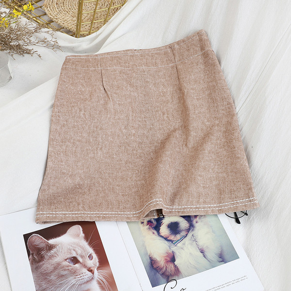 Naiste teksaseelik luku ja taskutega