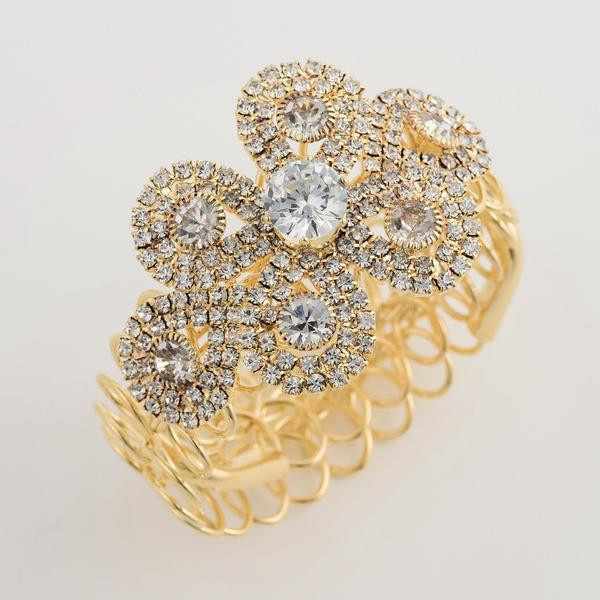 Stílusos női karkötő kövekkel