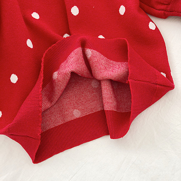 Aktuális női pöttyös blúz 3/4-es ujjal