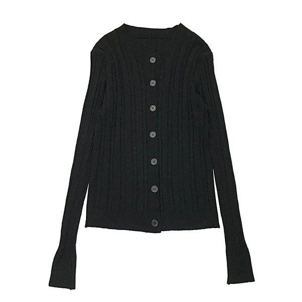 Lezser női kardigán kerek nyakkivágással, négy színben