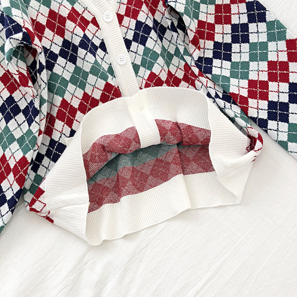 Jelenlegi női kockás mellény zsebekkel