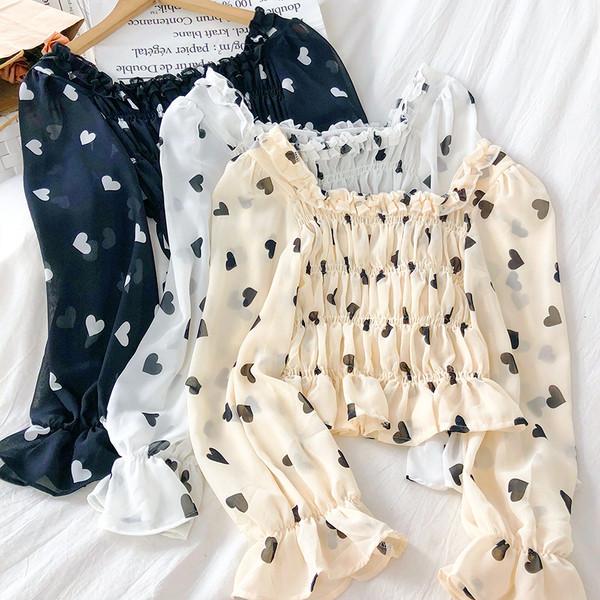 Stílusos női blúz lehajtható ujjakkal, három színben