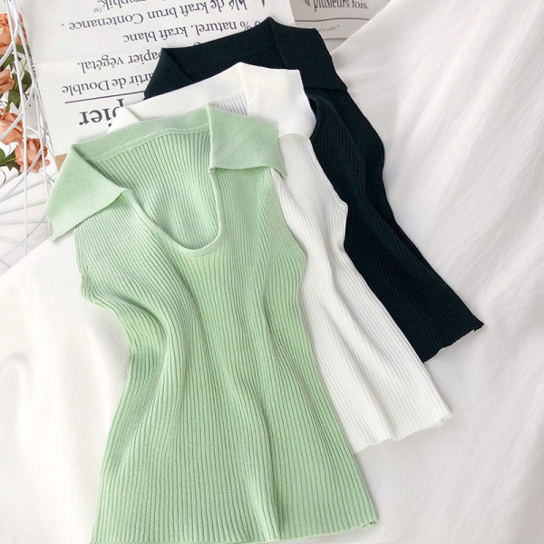 Дамска ежедневен потник в три цвята зелен черен и бял