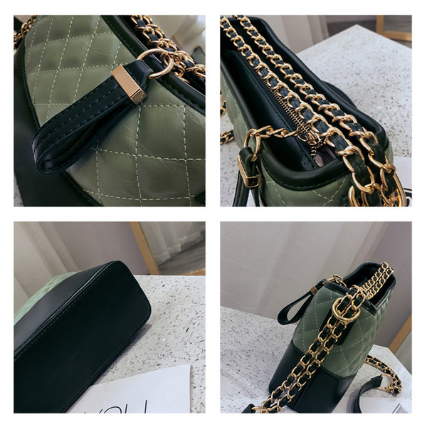 Kahevärviline metallist elemendiga lühikese ja pika sangaga naistekott