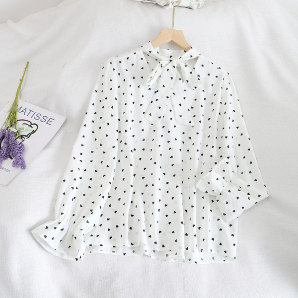 Καθημερινό γυναιεκίο πουκάμισο denim και κολάρο κορδέλα