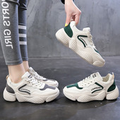 Eko bőrből és textilből készült alkalmi tornacipők új modellje durva talppal