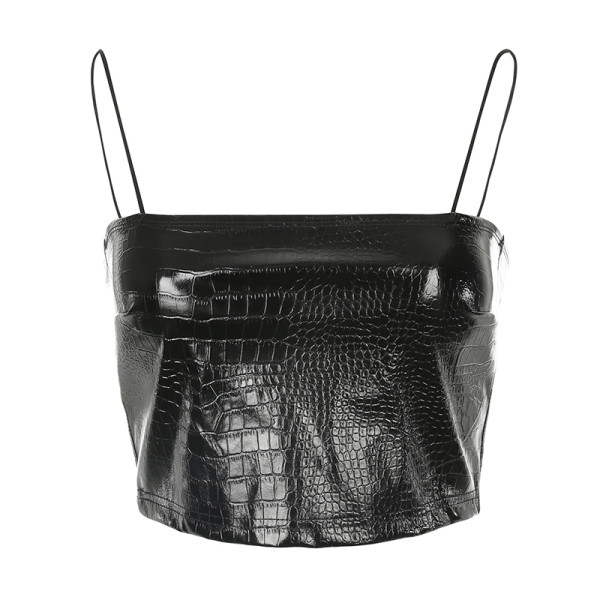 Új modell női bőr melltartó vékony pántokkal