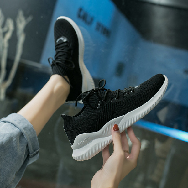 Női alkalmi textil tornacipő fűzővel