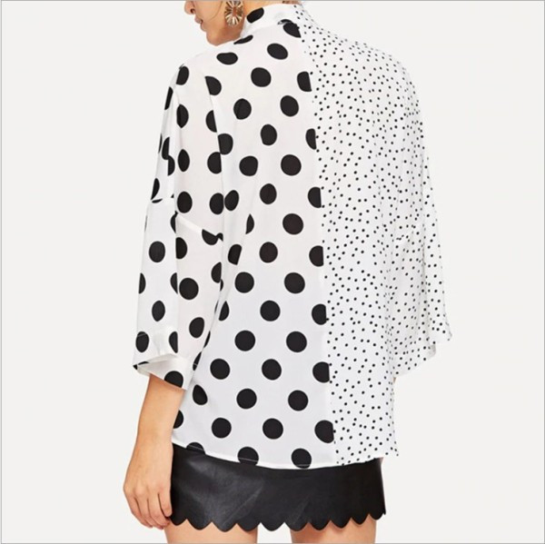 Uue mudeli naiste särk, valge spitsikaelusega ja paelaga