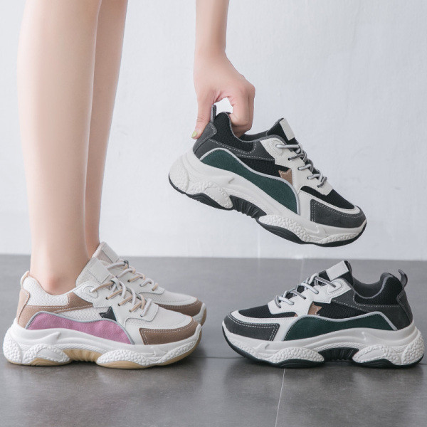 Naiste vabaaja tossud paeltega tekstiilist ja ökonahast