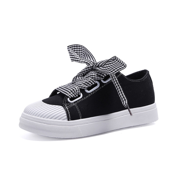 Uus mudel ruuduliste paeltega naiste tekstiilist tossud