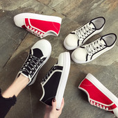 Naiste vabaaja paeltega tekstiilist tossud