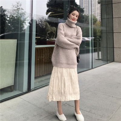 Pika kraega naiste kampsun – lai mudel