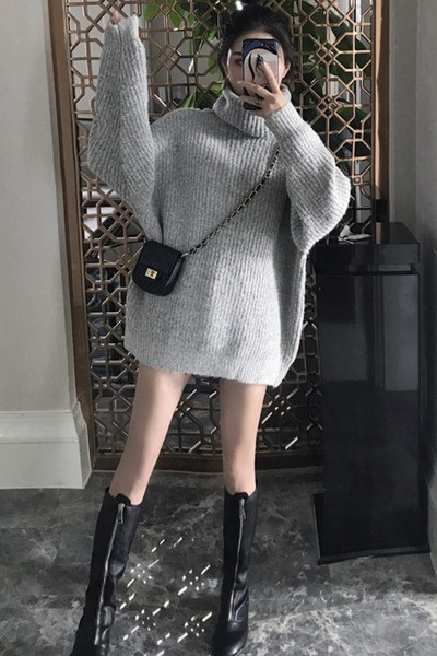 Pika kraega naiste kampsun – lai mudel