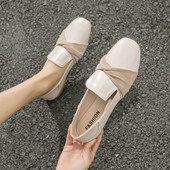 Ležerne proljetne mokasine s niskim potplatom od umjetne kože