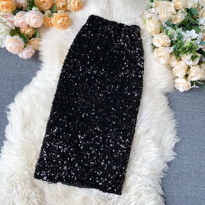 Stiilne naiste seelik litrite ja kõrge vöökohaga