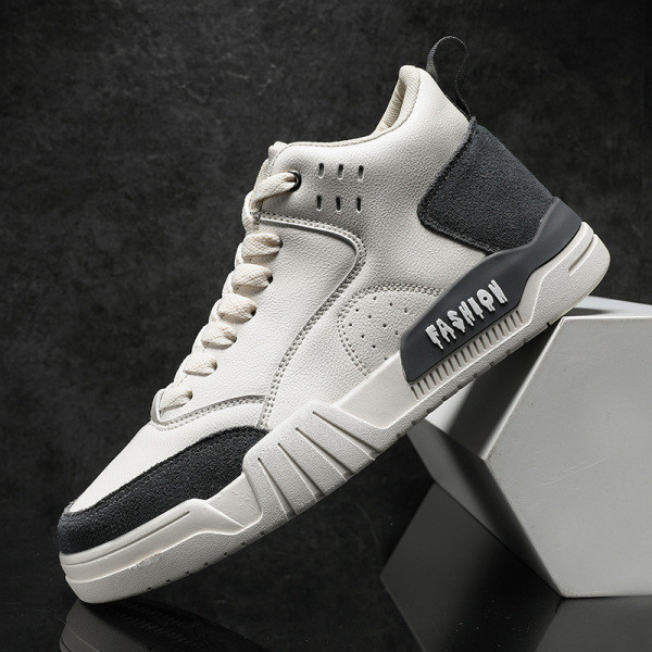 Öko velúrból készült, lezser férfi tornacipő fűzővel, lapos talppal