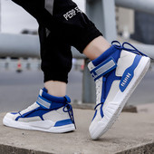 Мъжки ежедневни кецове с равна подметка и връзки 