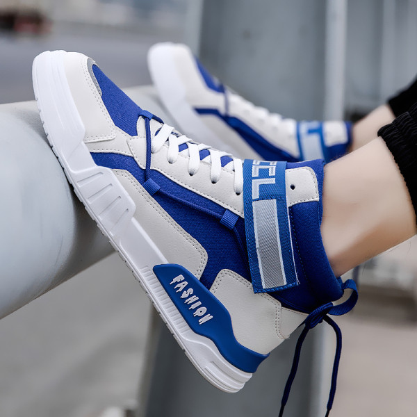 Мъжки ежедневни кецове с равна подметка и връзки 