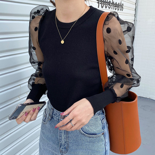 Naiste moodne pitsavarrukatega kevadpluus