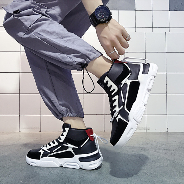 Öko-seemisnahast vabaaja meeste tossud lameda tallaga