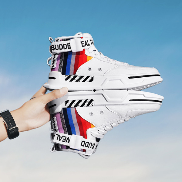 Lameda talla, värvilise mustri ja paeltega vabaaja tossud meestele