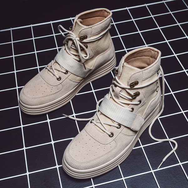 Öko-seemisnahast lameda tallaga meeste vabaaja tossud paeltega