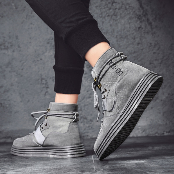 Öko-seemisnahast lameda tallaga meeste vabaaja tossud paeltega