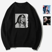 Billie Eilish μοντέρνα μπλούζα με μακριά μανίκια