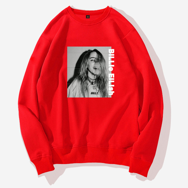 Billie Eilish μοντέρνα μπλούζα με μακριά μανίκια