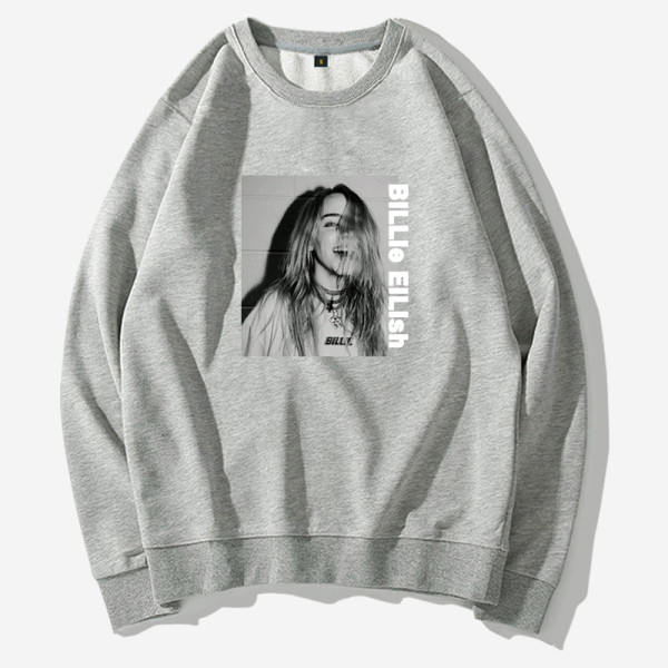 Billie Eilish μοντέρνα μπλούζα με μακριά μανίκια