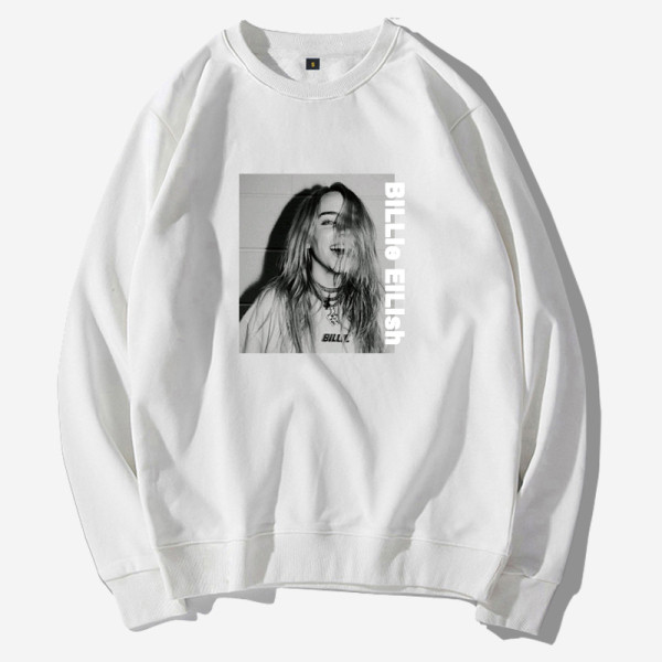 Billie Eilish μοντέρνα μπλούζα με μακριά μανίκια