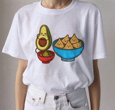 Casual White Γυναικεία T-shirt με Κοντό Μανίκι και Εφαρμογή - Μεγάλο μέγεθος