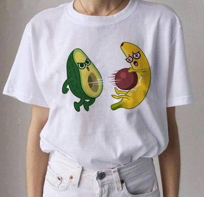 Casual White Γυναικεία T-shirt με Κοντό Μανίκι και Εφαρμογή - Μεγάλο μέγεθος