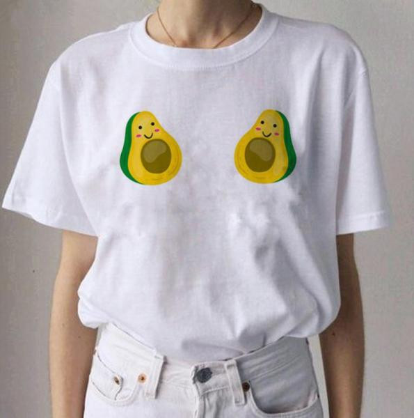 Casual White Γυναικεία T-shirt με Κοντό Μανίκι και Εφαρμογή - Μεγάλο μέγεθος