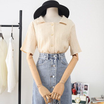 Uue mudeli naiste särk 3/4 varrukate ja kandilise kaelusega