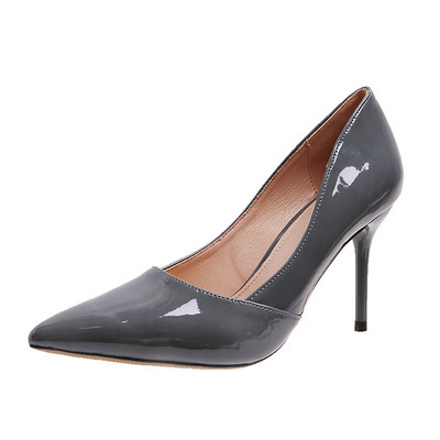 Moodsad naiste kõrge kontsaga terava otsaga kingad