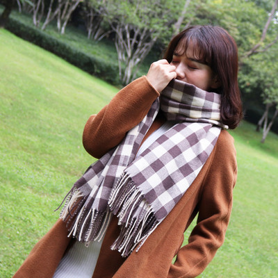 Kevad-sügis narmastega ruuduline sall