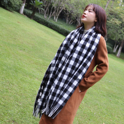 Kevad-sügis narmastega ruuduline sall