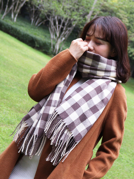 Kevad-sügis narmastega ruuduline sall