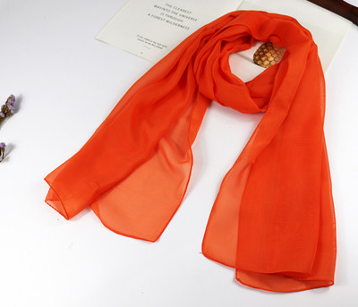 Moodne naiste ristkülikukujuline šifoonist sall