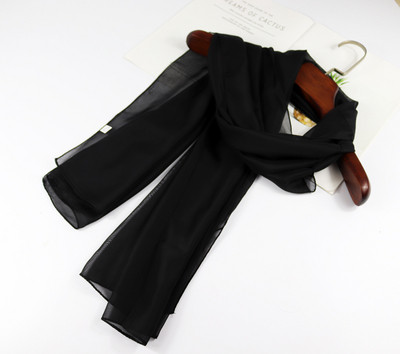 Moodne naiste ristkülikukujuline šifoonist sall