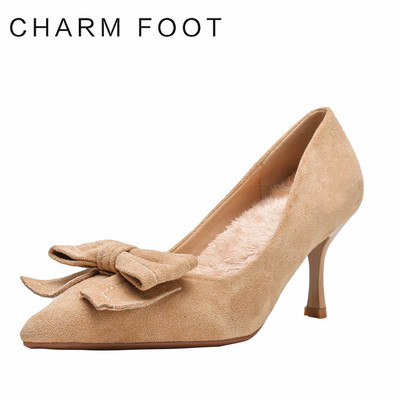 Öko-seemisnahast stiilsed paela ja madala kontsaga naiste kingad