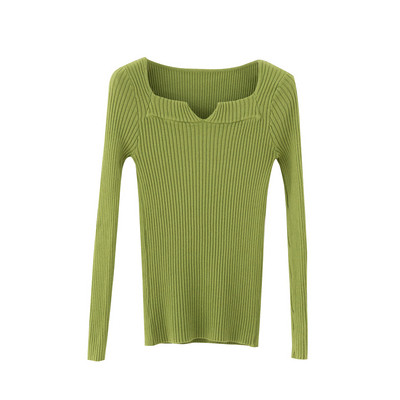 Κλασικό μοντέλο γυναικείο πουλόβερ με τα μακριά μανίκια