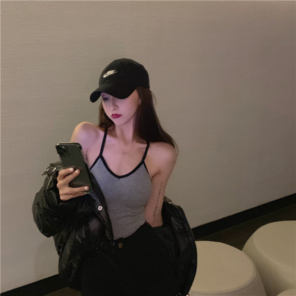 Igapäevane naiste V-kaelusega manteltopp