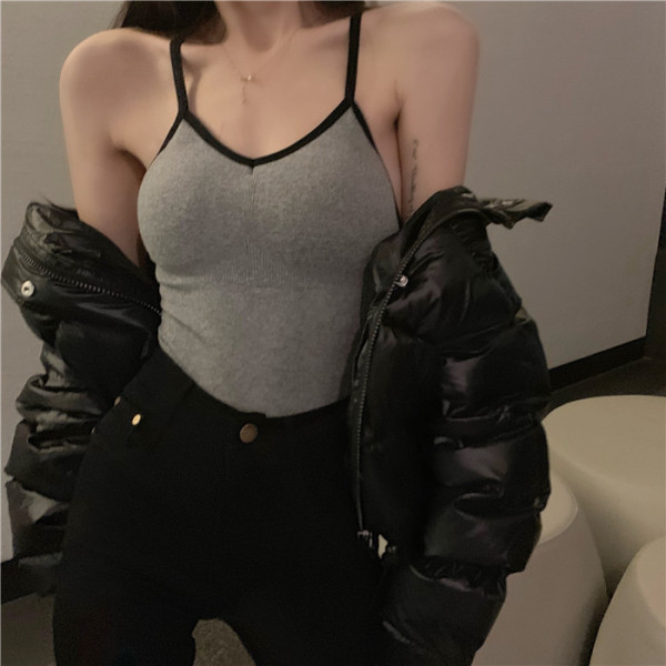 Igapäevane naiste V-kaelusega manteltopp