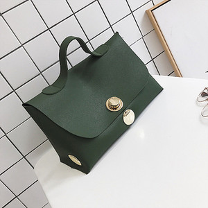 Uus mudel stiilne ökonahast lühikese sanga ja metallist lukuga naistekott