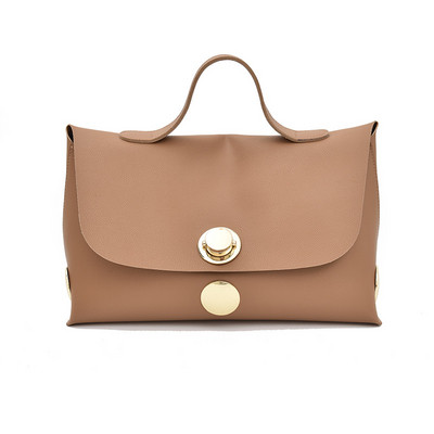 Uus mudel stiilne ökonahast lühikese sanga ja metallist lukuga naistekott