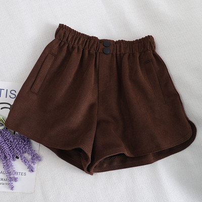 Elastse vöökoha ja nööpidega vabaaja püksid