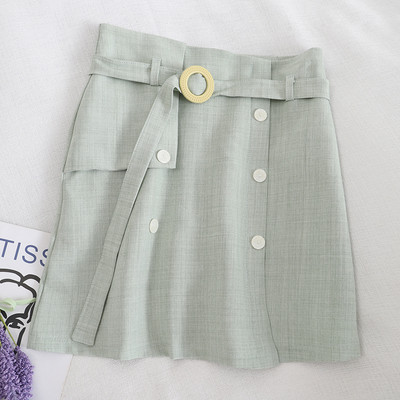 Moodne naiste seelik vöö ja nööpidega